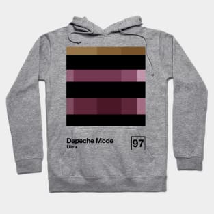 Ultra / Minimal Style Graphic Artwork Design Hoodie